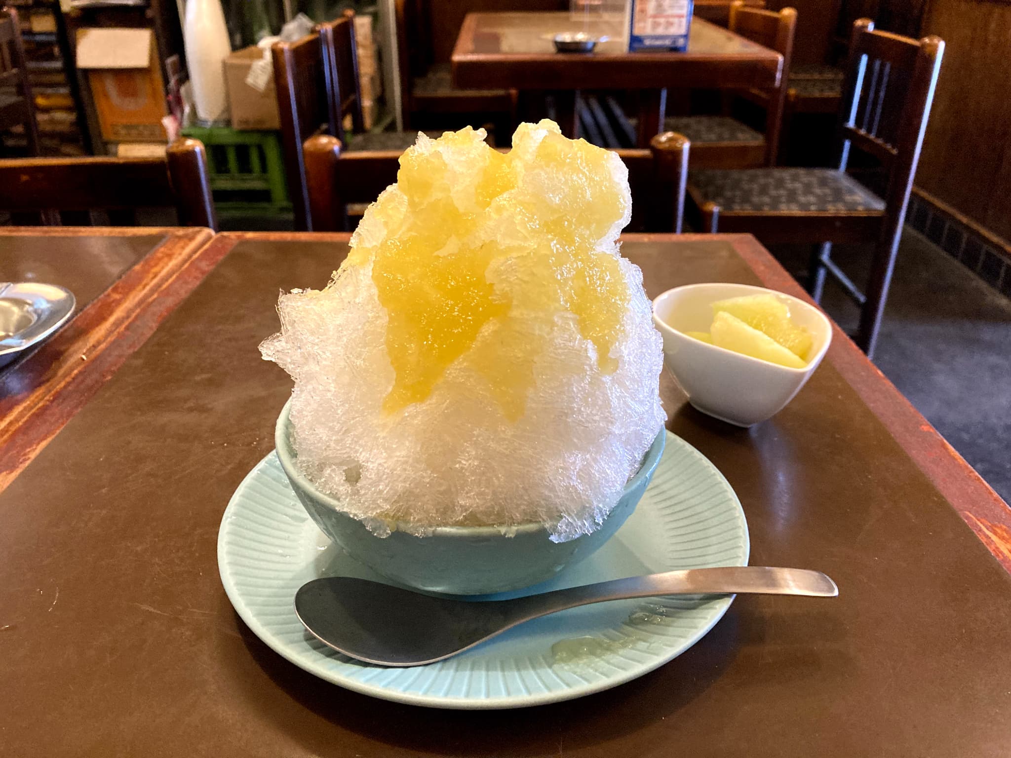 横須賀中央駅 酔月さんで自家製シロップのかき氷を食べました 横すかっこ